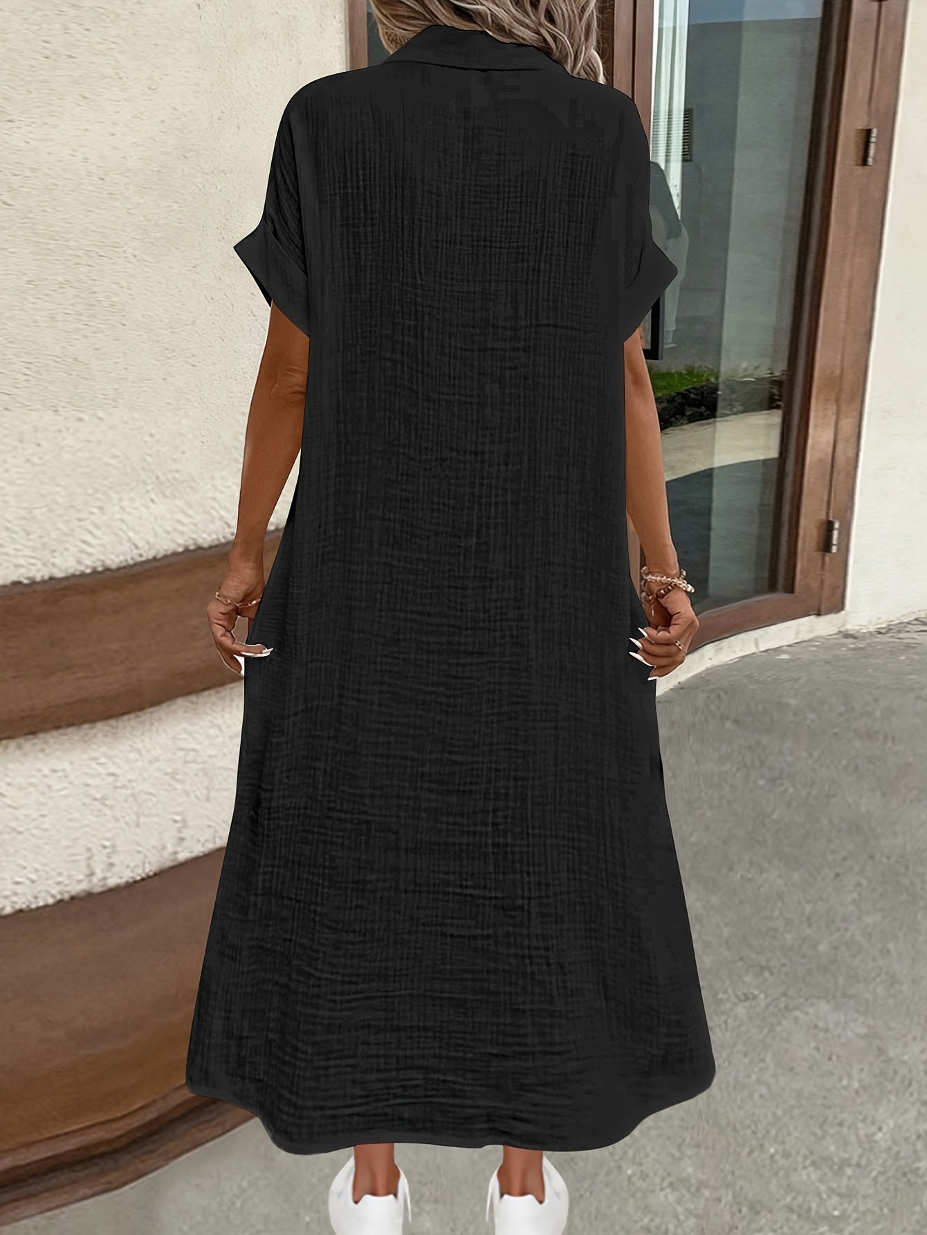 Livia™ | Summer Midi Button Dress