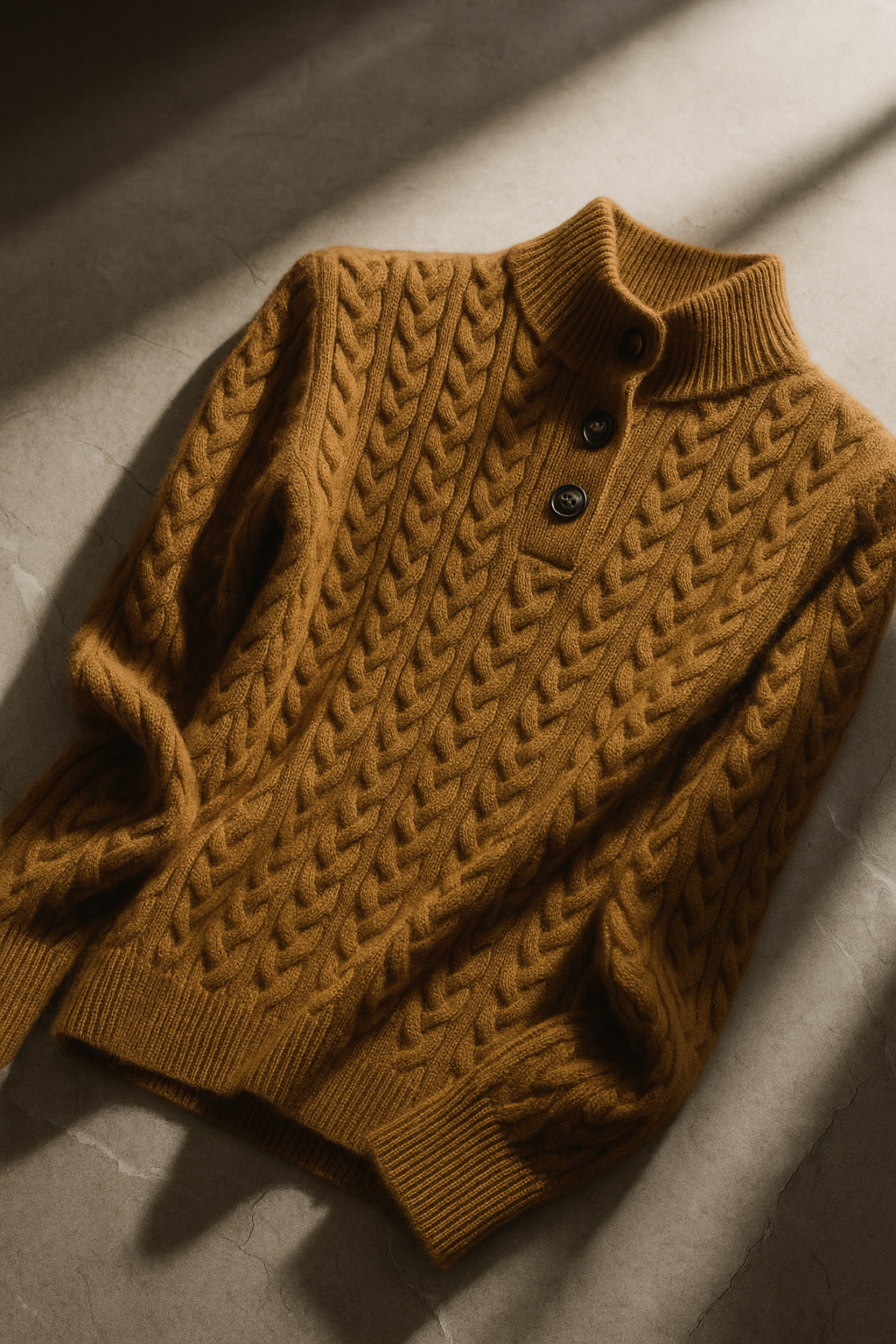 Eleanor - Button-Up Cashmere Sweater