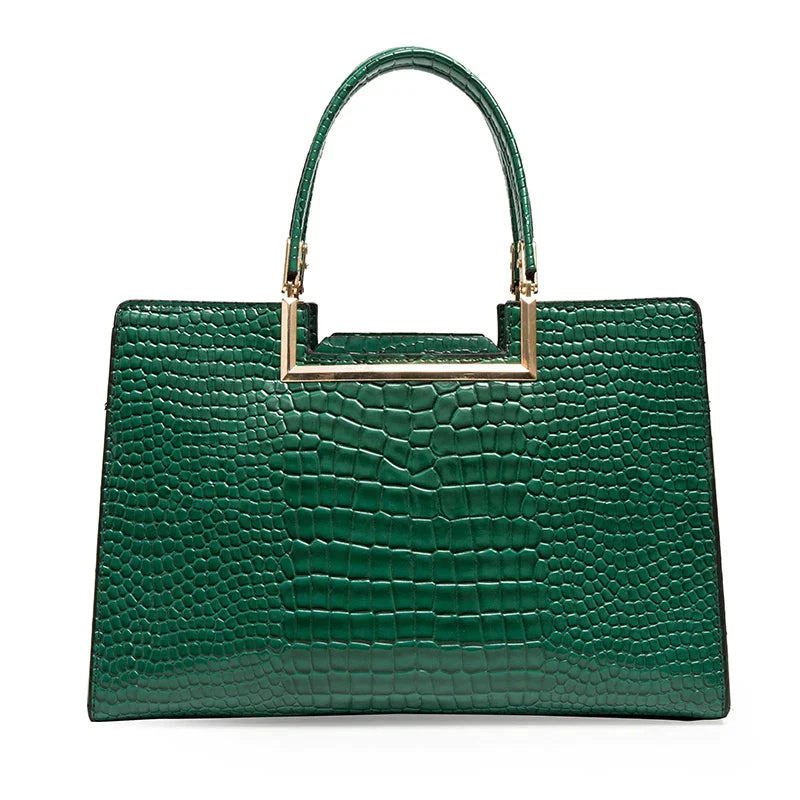 Elegant Leather Bag and Wallet Duo