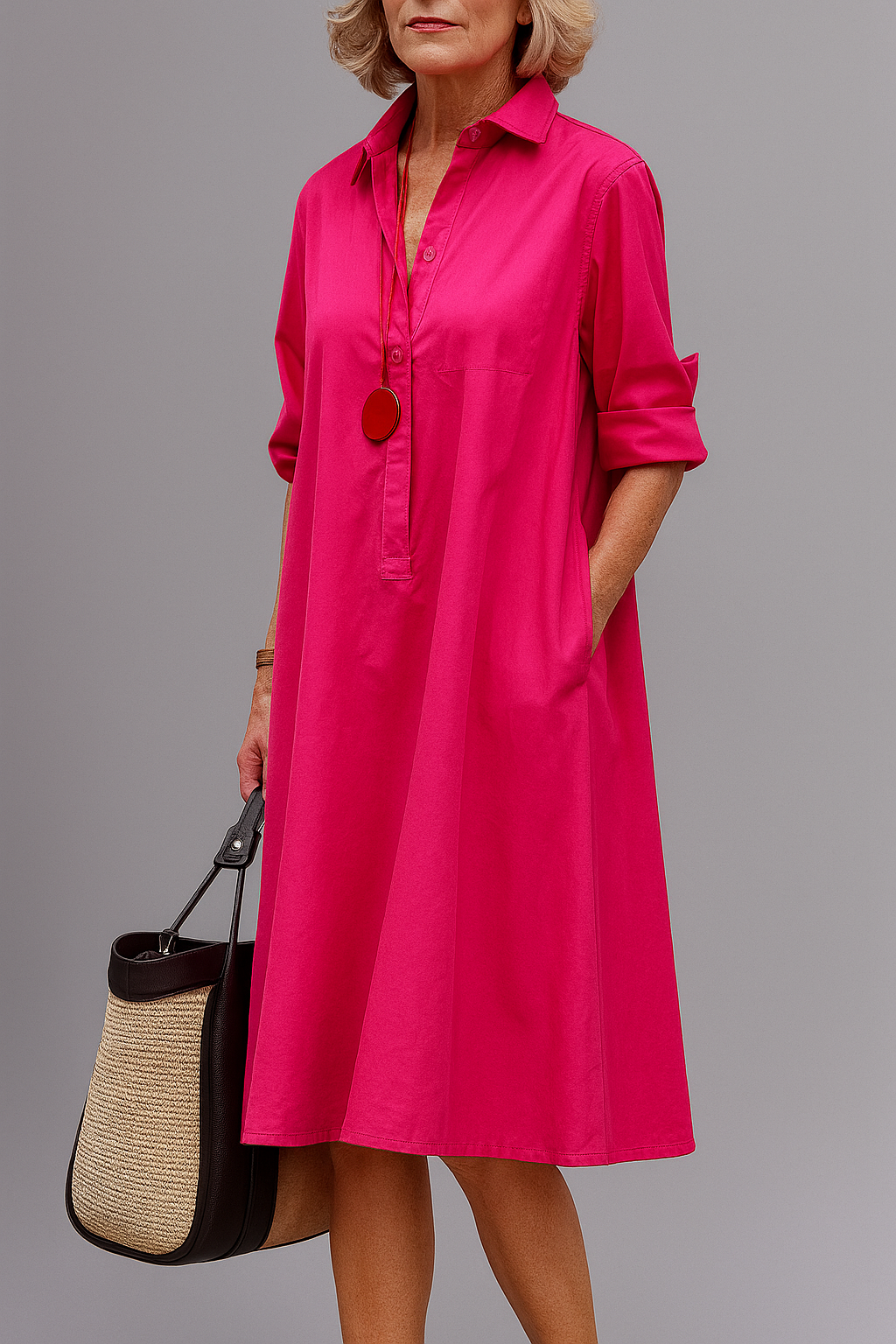 Chloe™ | Sophisticated Midi Dress