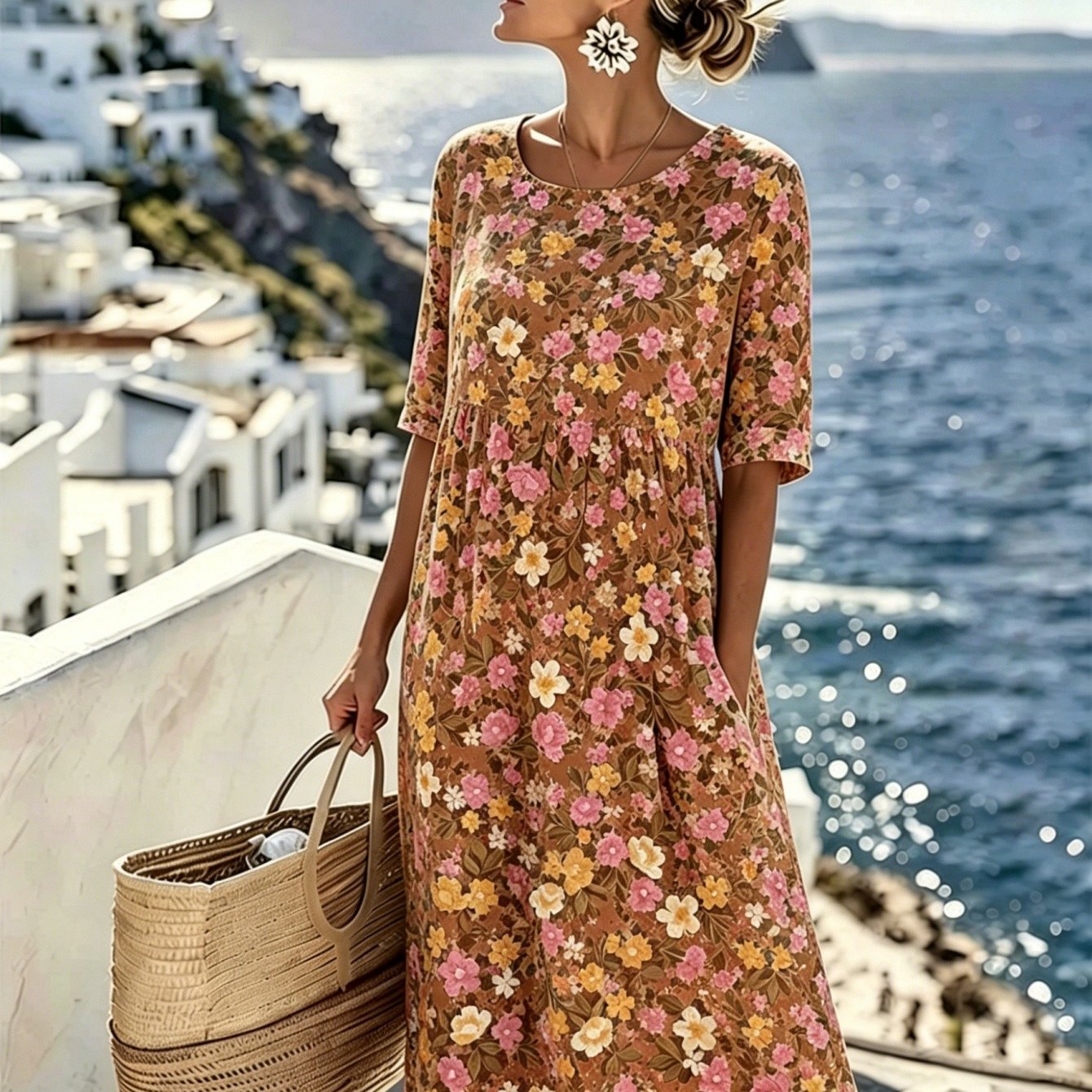 Savannah™ | Midi Dress Wildflower Meadow