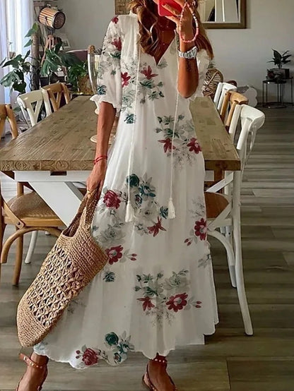 ARIA | Bohemian Tummy-Enhancing Dress