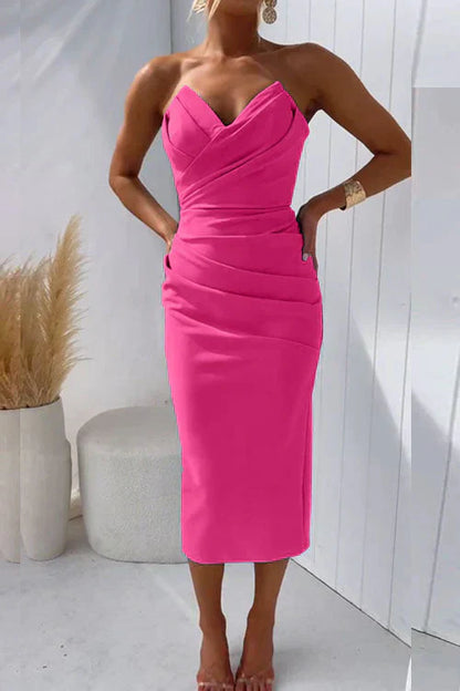 Nur™ | Backless Midi Dress