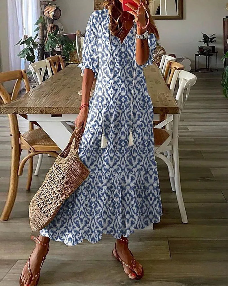 ARIA | Bohemian Tummy-Enhancing Dress