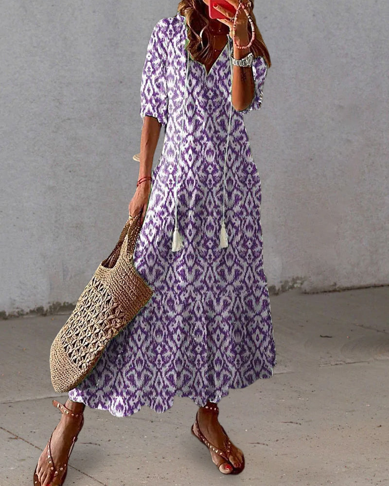 ARIA | Bohemian Tummy-Enhancing Dress