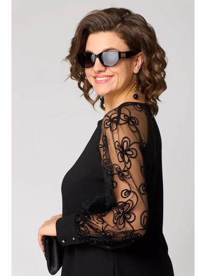 Celia - Comfortable Elegant Midi Dress