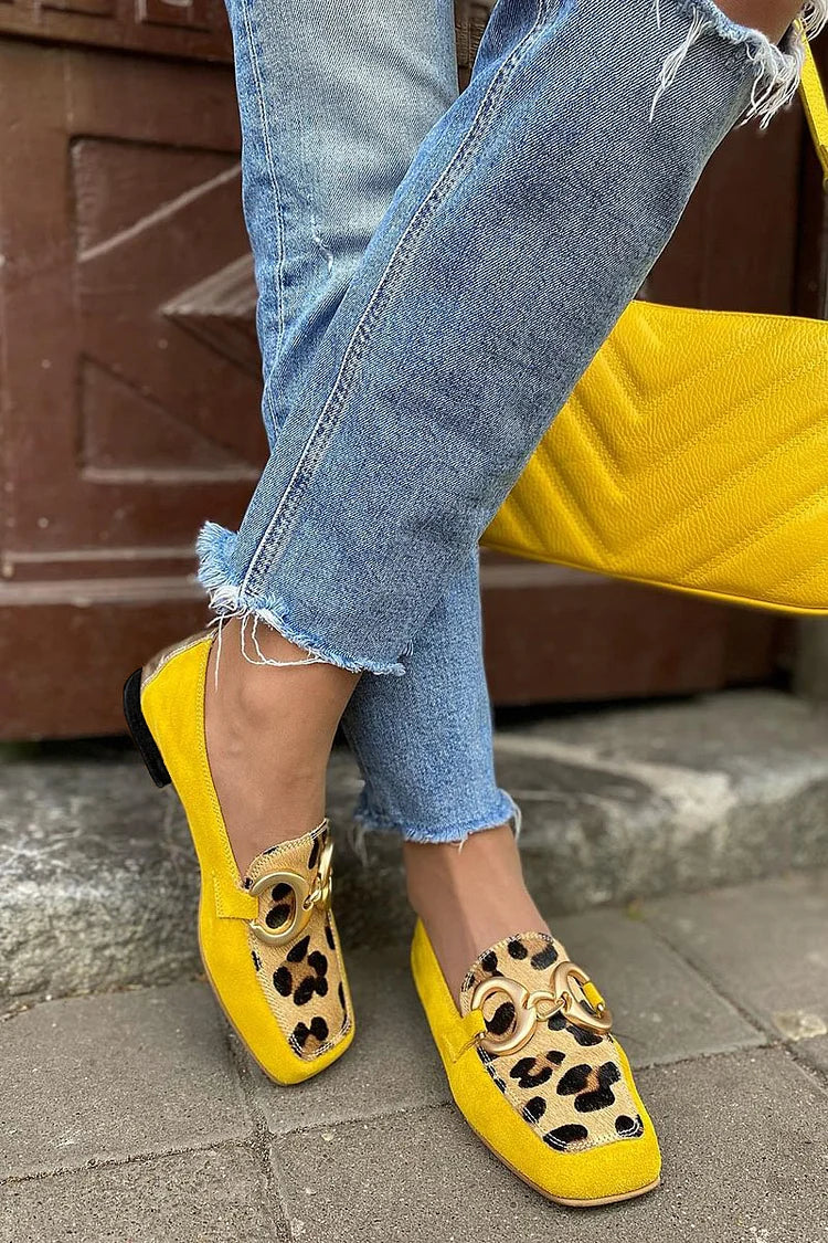 Davina | Animal Print Loafers