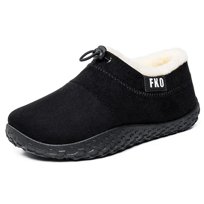 Kamira | Faux Fur Lined Slip-On Booties for Women