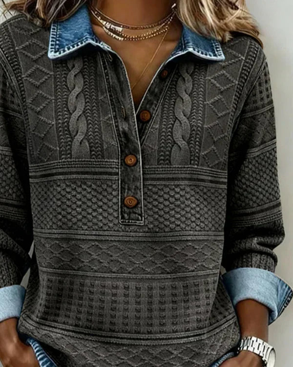 Riley | Chic Collared Blouse