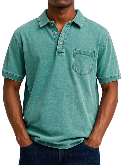 Preston | Vintage Casual Polo Shirt