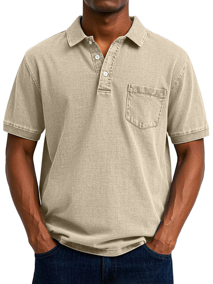 Preston | Vintage Casual Polo Shirt