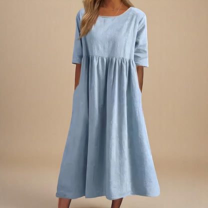 Emily | Timeless Mid-Length Sleeve Dress
