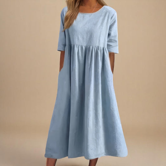 Emily | Timeless Mid-Length Sleeve Dress