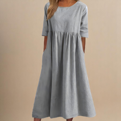 Emily | Timeless Mid-Length Sleeve Dress