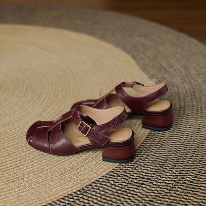 Amelie Genuine Leather SANDALS