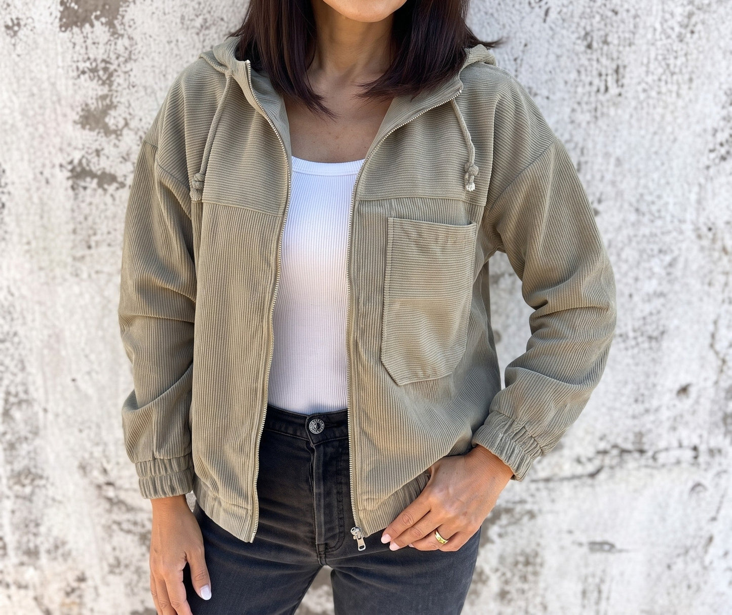 Lily Comfortable Everyday Zip-Up Jacket