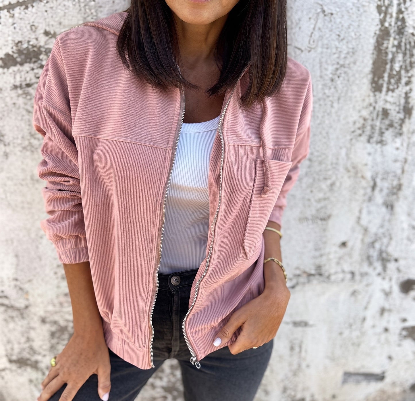 Lily Comfortable Everyday Zip-Up Jacket