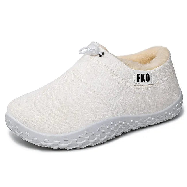 Kamira | Faux Fur Lined Slip-On Booties for Women
