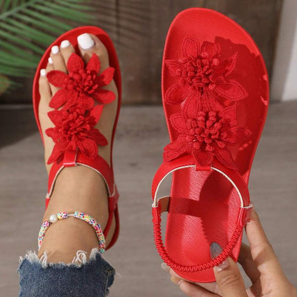 Fiorella Floral-Embellished Orthopaedic Sandals