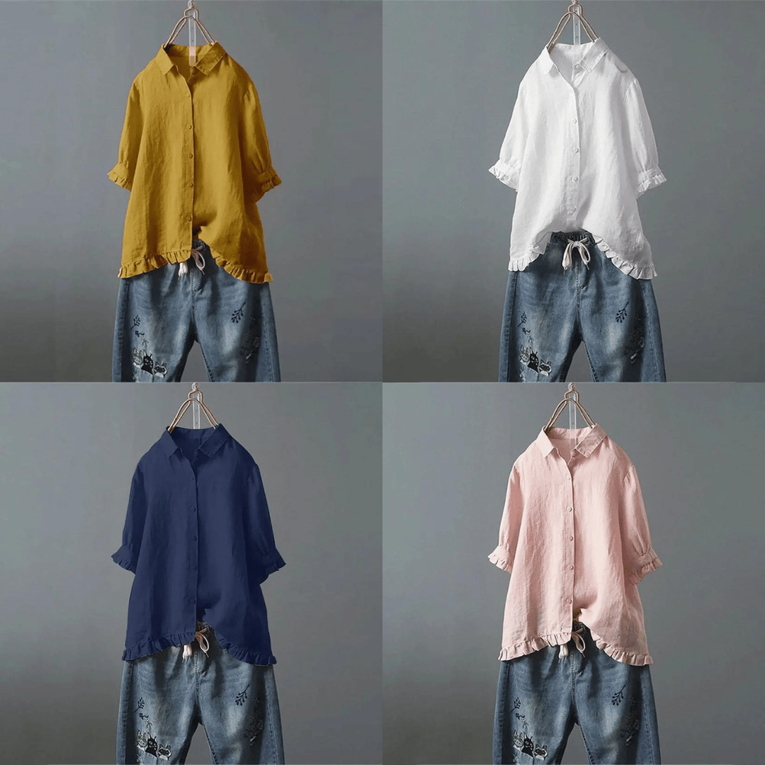 ANNA | Casual Ruffle Blouse