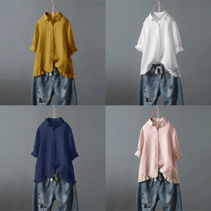 ANNA | Casual Ruffle Blouse