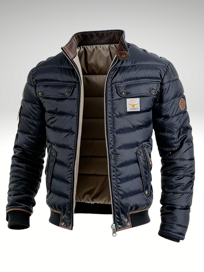 Elegant padded jacket for the city
