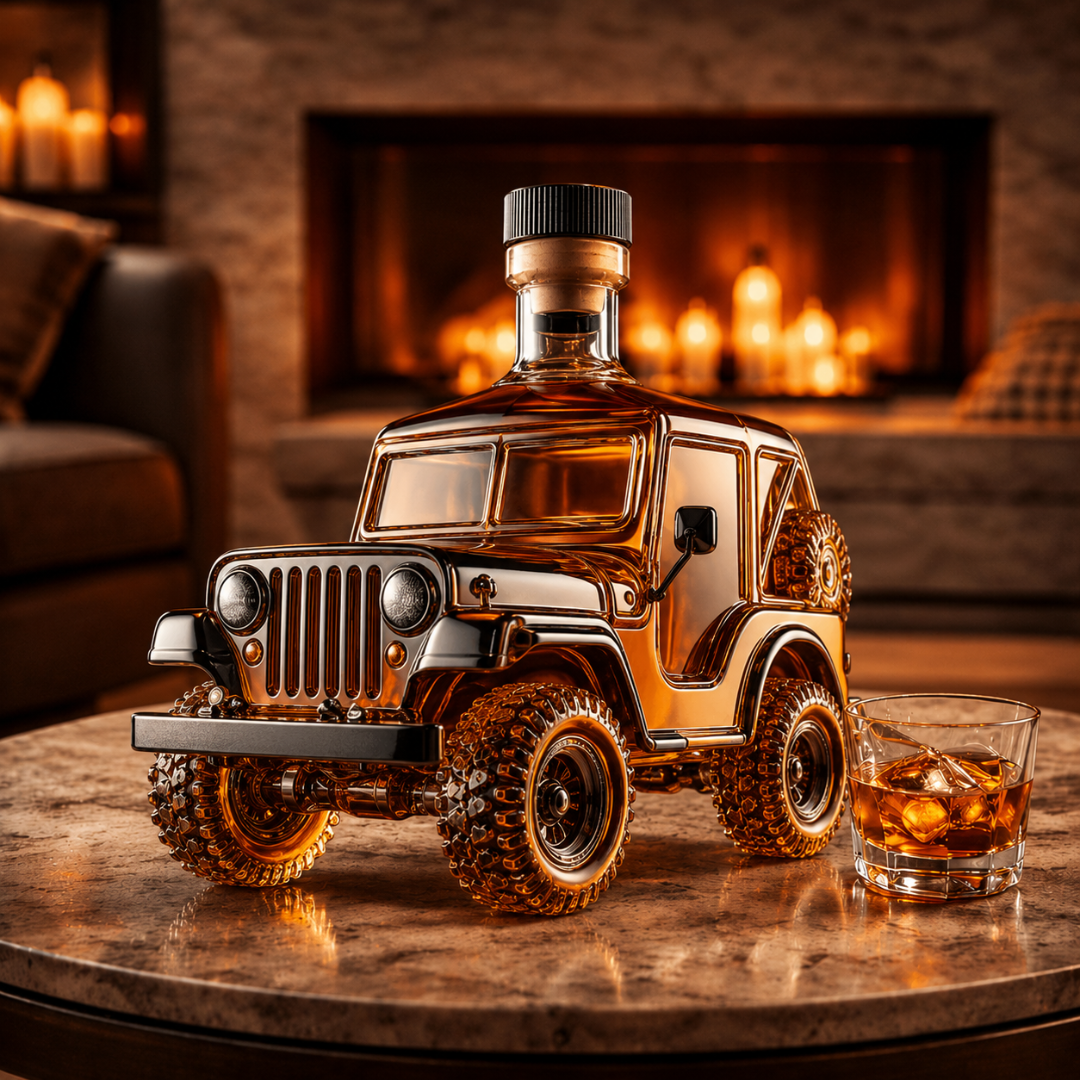 Whiskey Bottle - Jeep Edition