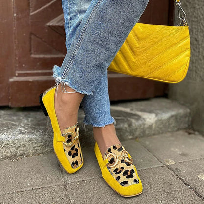 Davina | Animal Print Loafers
