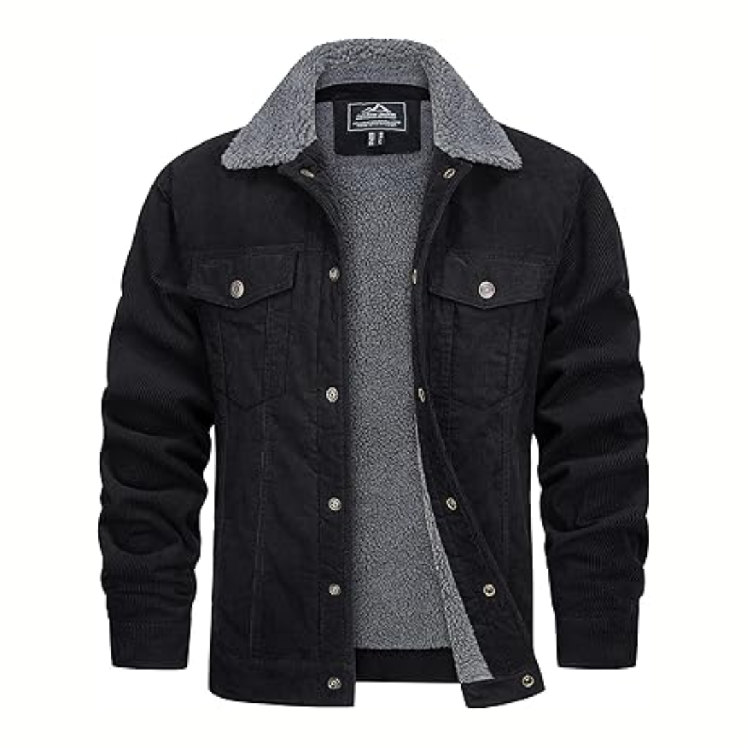 Borg - Men's Lined Winter Jacket