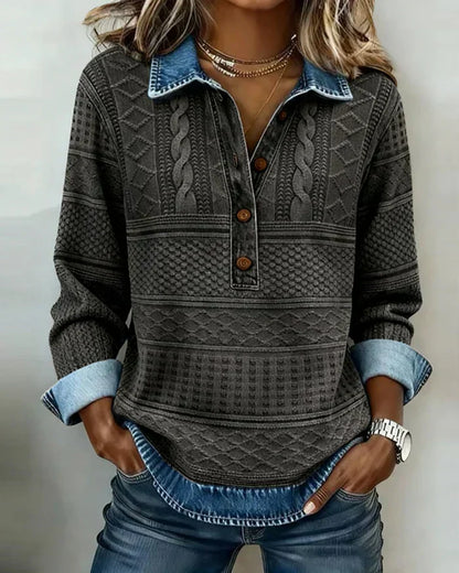 Riley | Chic Collared Blouse