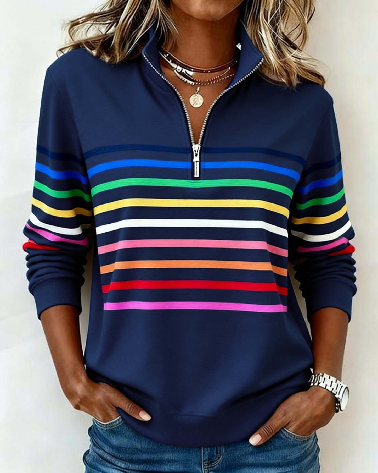 Maggie - Colorful Top