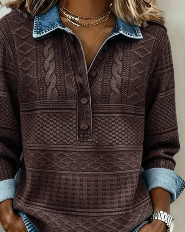 Riley | Chic Collared Blouse