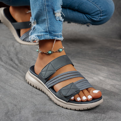 Cleo Cozy Sports Platform Sandals