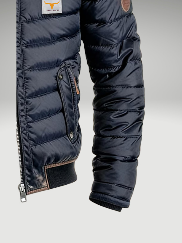 Elegant padded jacket for the city