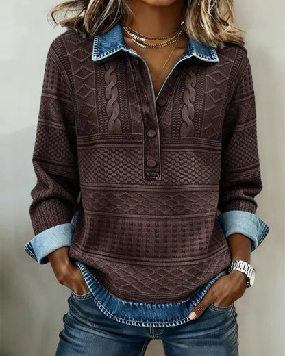 Riley | Chic Collared Blouse