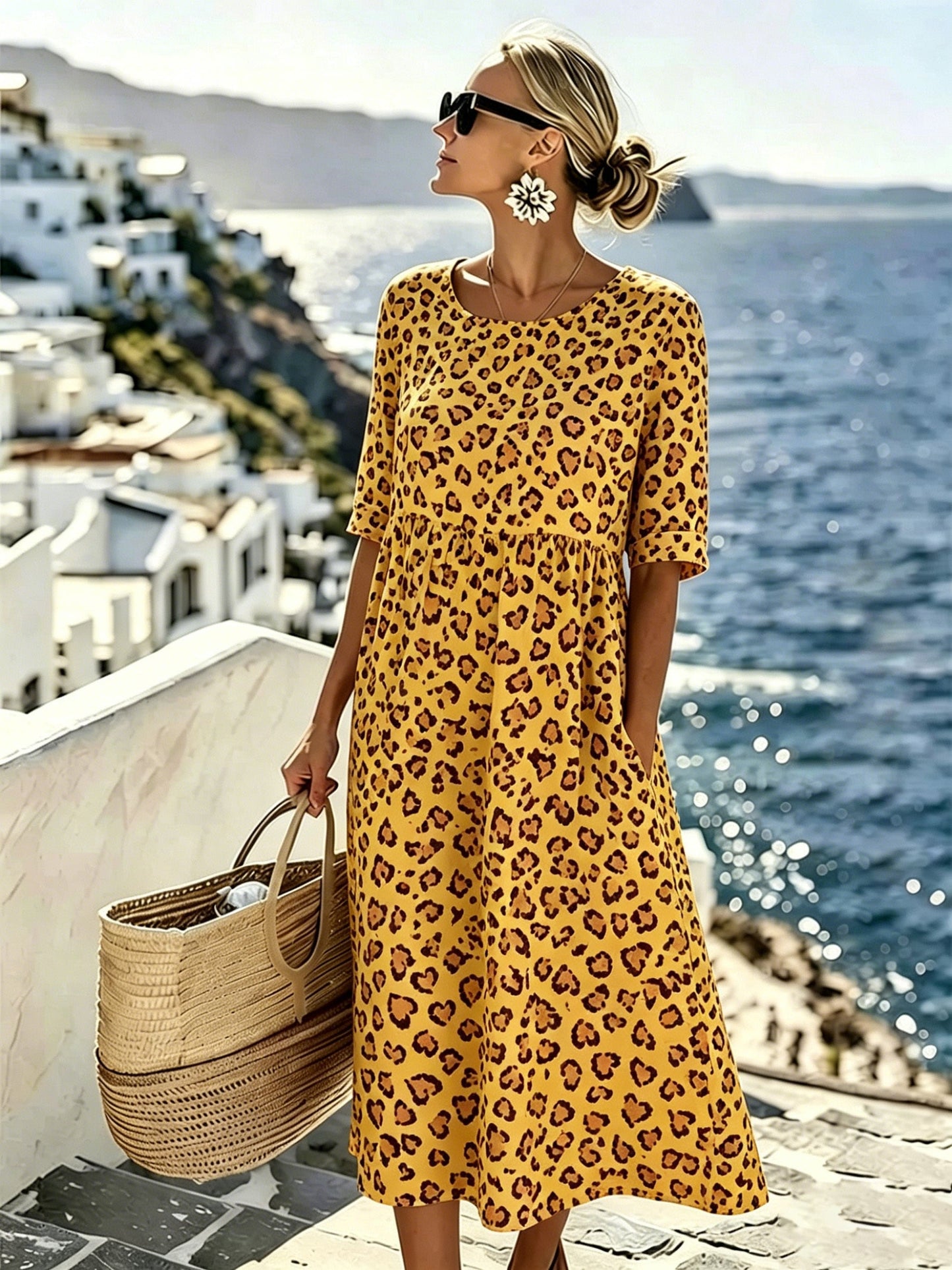 Sienna™ | Midi Dress Wild Grace