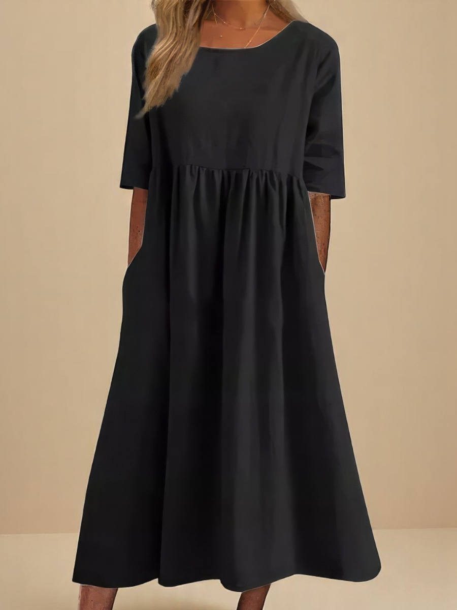 Emily | Timeless Mid-Length Sleeve Dress