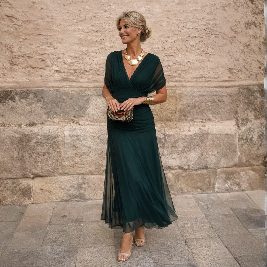 ROSANNA – Off-Shoulder Maxi Dress