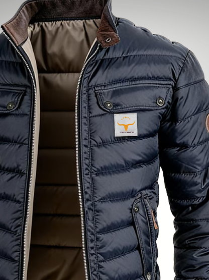 Elegant padded jacket for the city