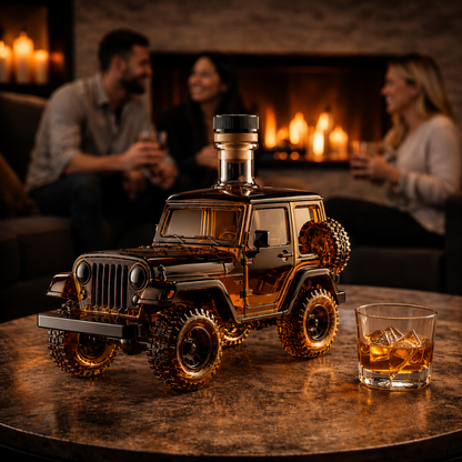 Whiskey Bottle - Jeep Edition
