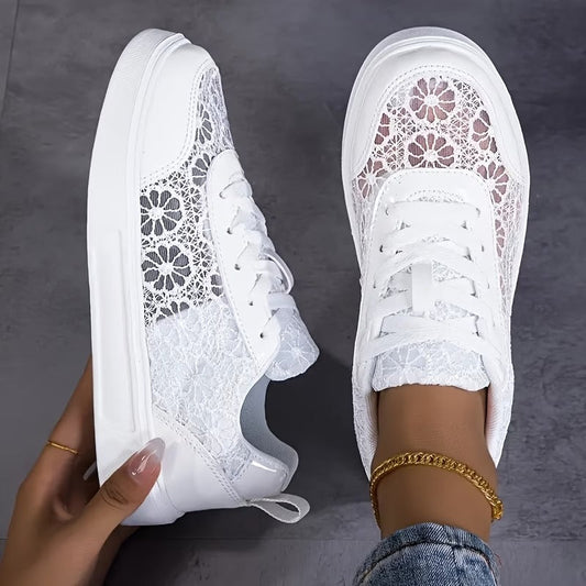 Camille | Elegant Lace Sneakers