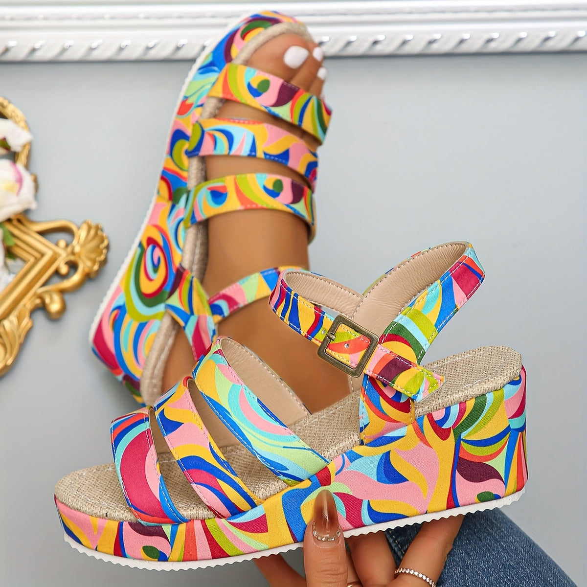 Allegra Colorful Orthopedic Sandals