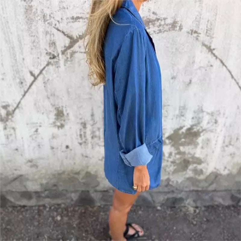 Sarah | Easygoing Denim Blazer