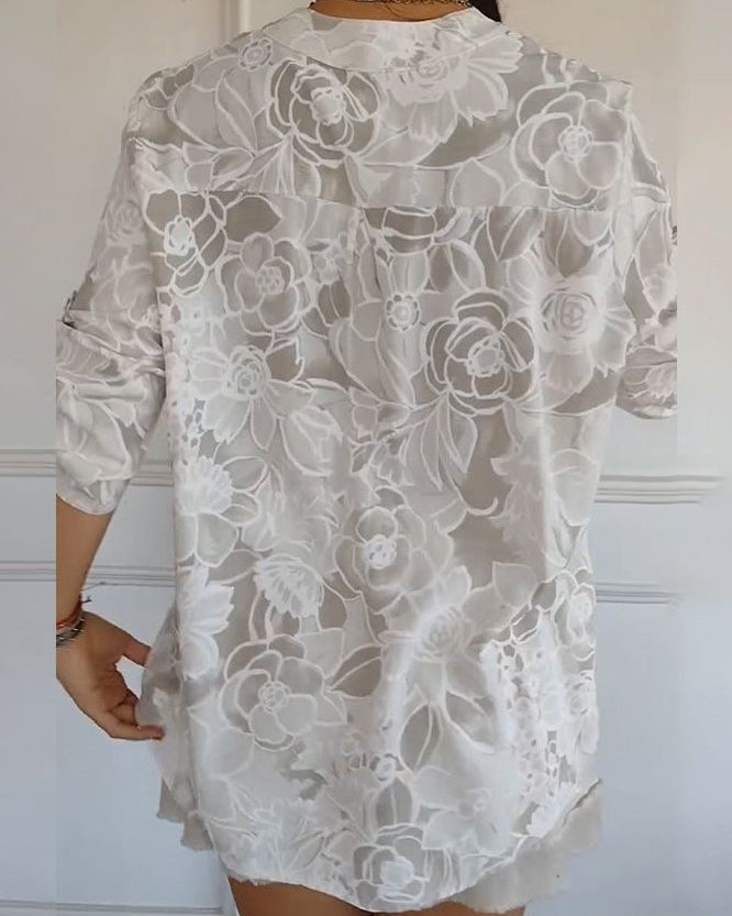 Avery | Chic Blouse with Pocket Detail