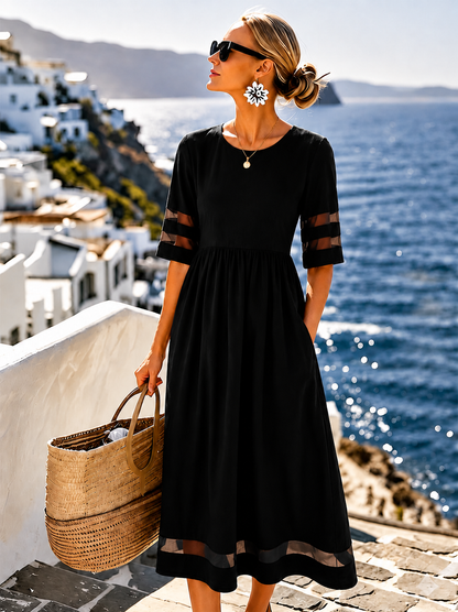 Cerelia | Flattering and Smoothing Midi Dress