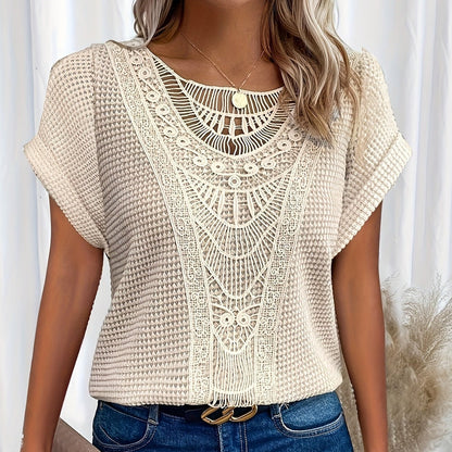 Violet | Intricately Knit Top