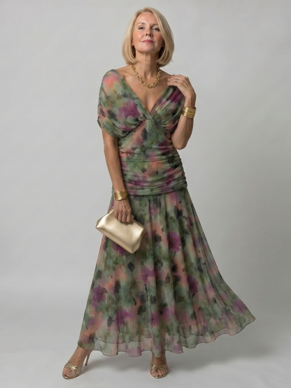 Cindy | Effortless flowy midi dress for timeless elegance