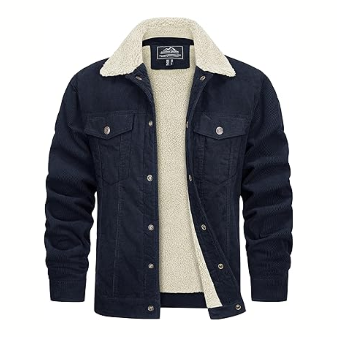 Borg - Men's Lined Winter Jacket
