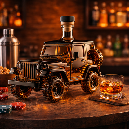 Whiskey Bottle - Jeep Edition