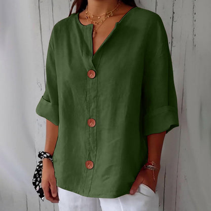 Hazel - Loose-fitting Summer Blouse